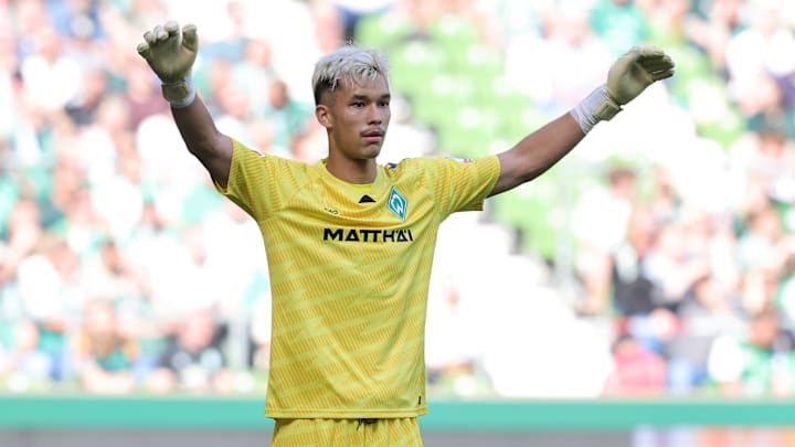 Mio Backhaus ist die aktuelle Nummer eins von Werder Bremen