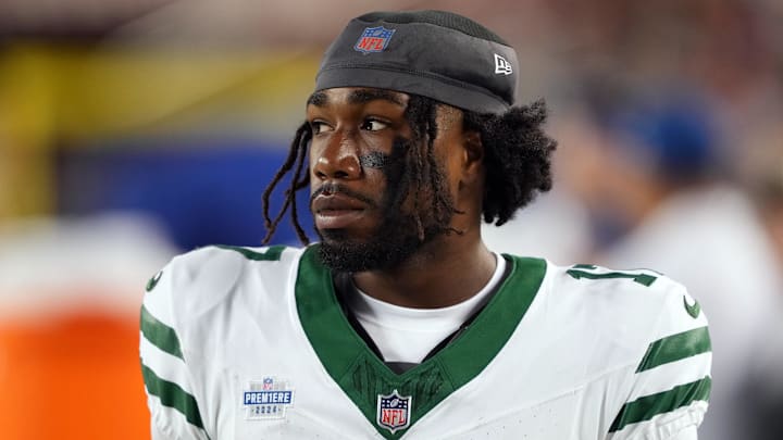 NY Jets wide receiver Malachi Corley