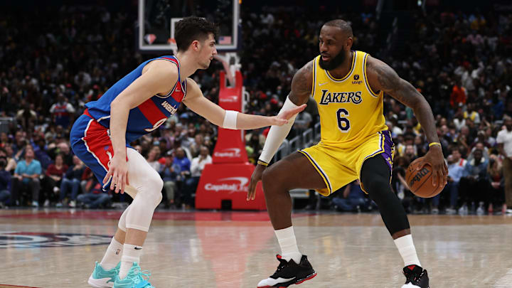 Lakers visitan a los Wizards