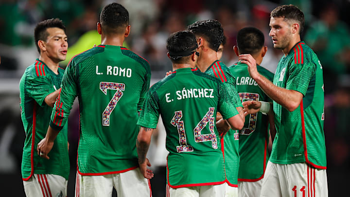 Hirving Lozano, Luis Romo, Érick Sánchez y Santi Giménez fueron parte de la comitiva de México que se enfrentó a Alemania.