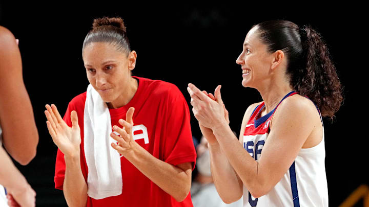 Diana Taurasi (left) and Sue Bird (right) turned their longtime friendship into compelling television.