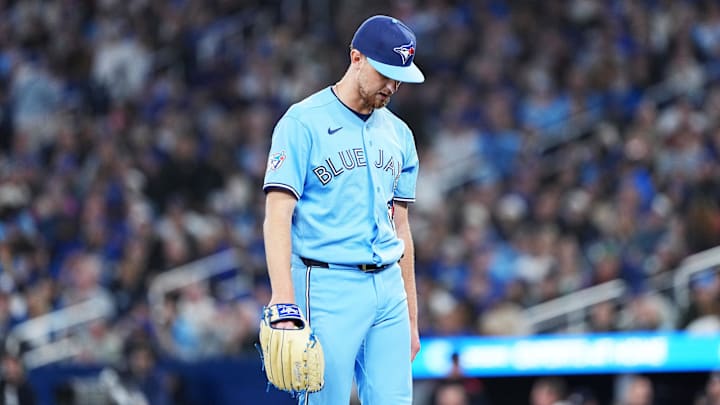 Toronto Blue Jays starting pitcher Eric Lauer.