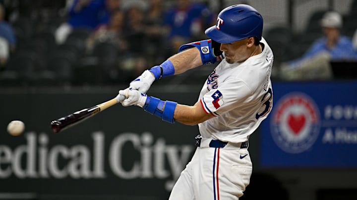 Texas Rangers Outfielder Evan Carter