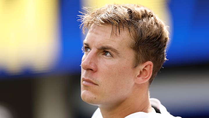 Spencer Shrader of the Indianapolis Colts