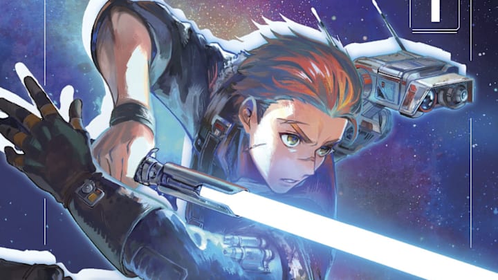 Star Wars Jedi: Fallen Order Manga Adaptation with Cal Kestis and the Mantiss crew. Image Credit: StarWars.com