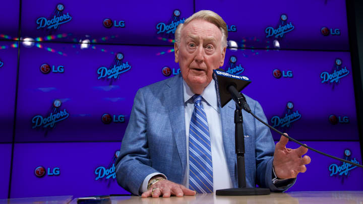 Sportscaster Vin Scully Retires From Dodger Stadium