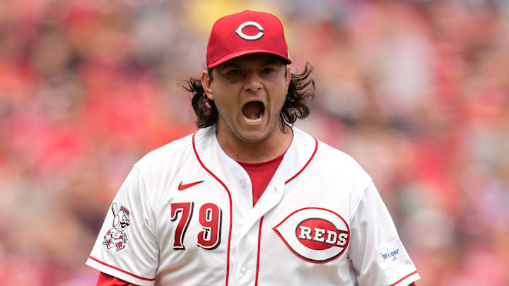 Cincinnati Reds pitcher Ian Gibaut