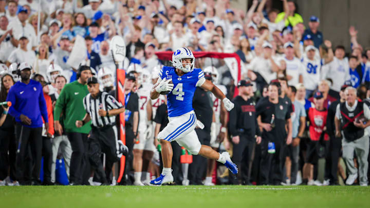 BYU Running Back LJ Martin against Stanford