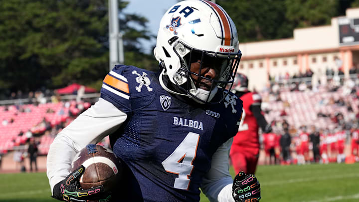 Balboa's Joseph Smith rushed for 133 yards and scored touchdowns of 40 and 44 yards as the Buccaneers piled up more than 500 yards en route to its second straight San Francisco Section title. 