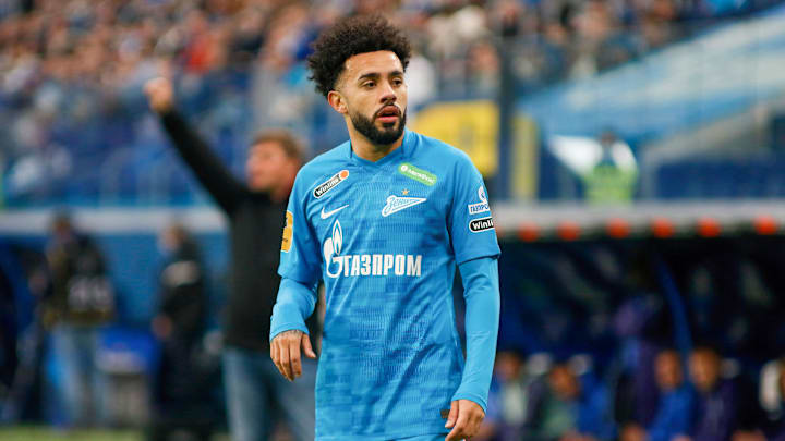 Claudinho, joueur brésilien du Zenit Saint-Pétersbourg