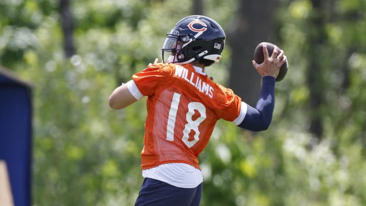 Caleb Williams was named starter well before Bears OTAs.