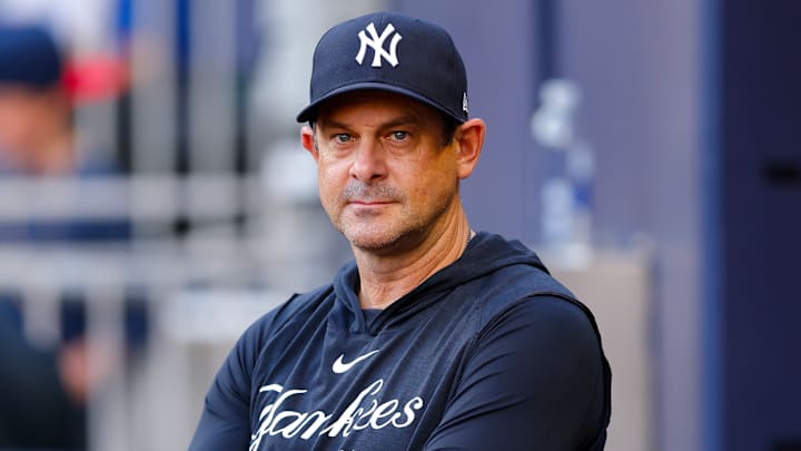 Aaron Boone tiene desde 2018 como manager de los Yankees 