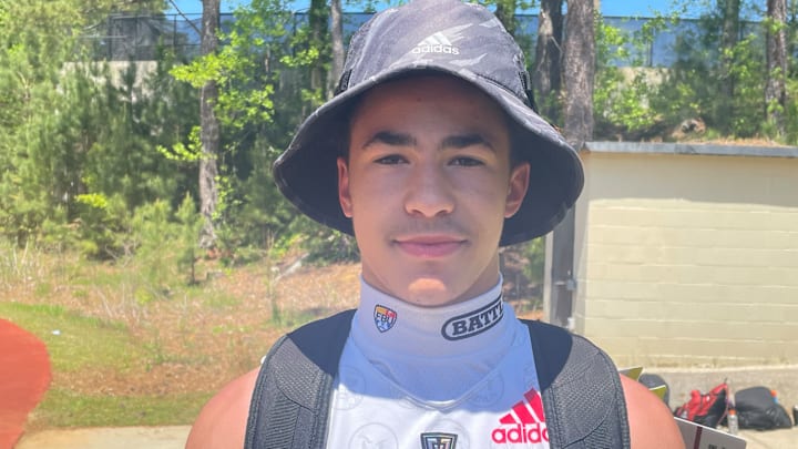 Ashton Taylor at "The Sevens" mini series in Atlanta, Georgia.