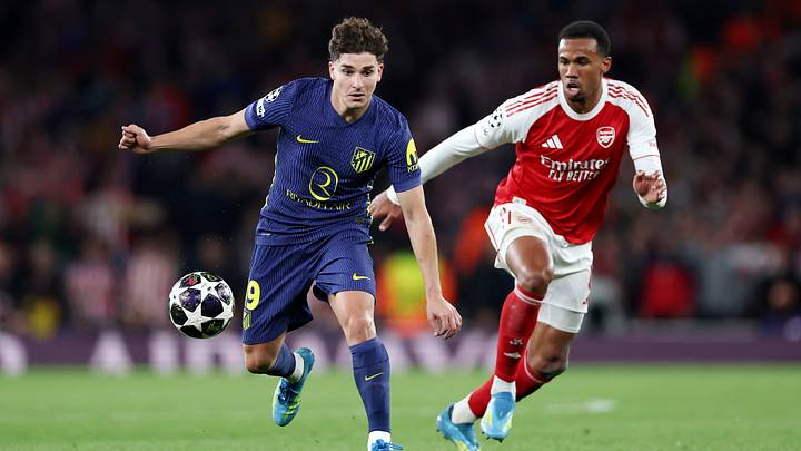 Julian Alvarez in der Champions League gegen den FC Arsenal