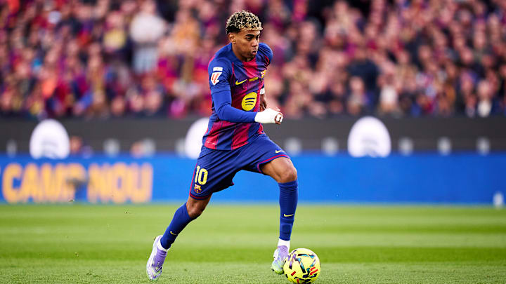 Lamine Yamal tuvo otro partido productivo el sábado con el Barcelona