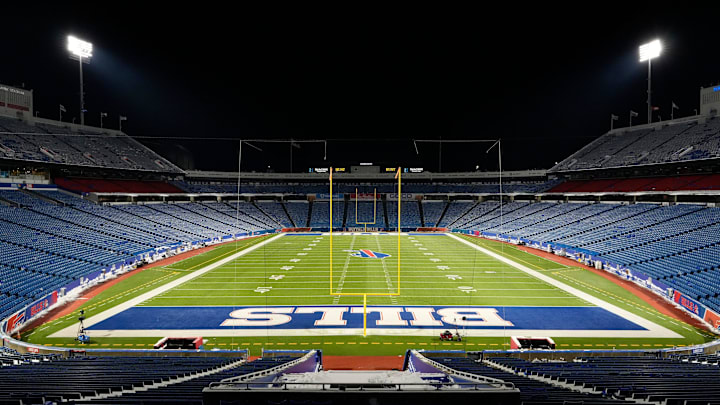 A final look inside Highmark Stadium hours after the BuffaloBills' win over the Jets in their last regular season game at Highmark Stadium in Orchard Park on Sunday, Jan. 4, 2026