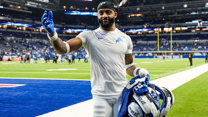 Detroit Lions cornerback Carlton Davis.