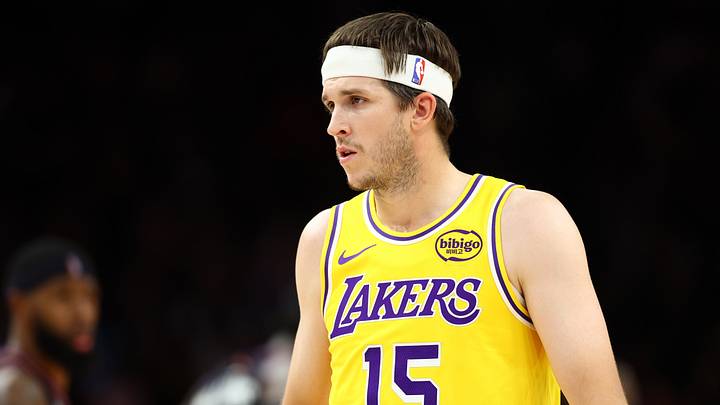 Los Angeles Lakers guard Austin Reaves. Los Angeles Lakers guard Austin Reaves.
