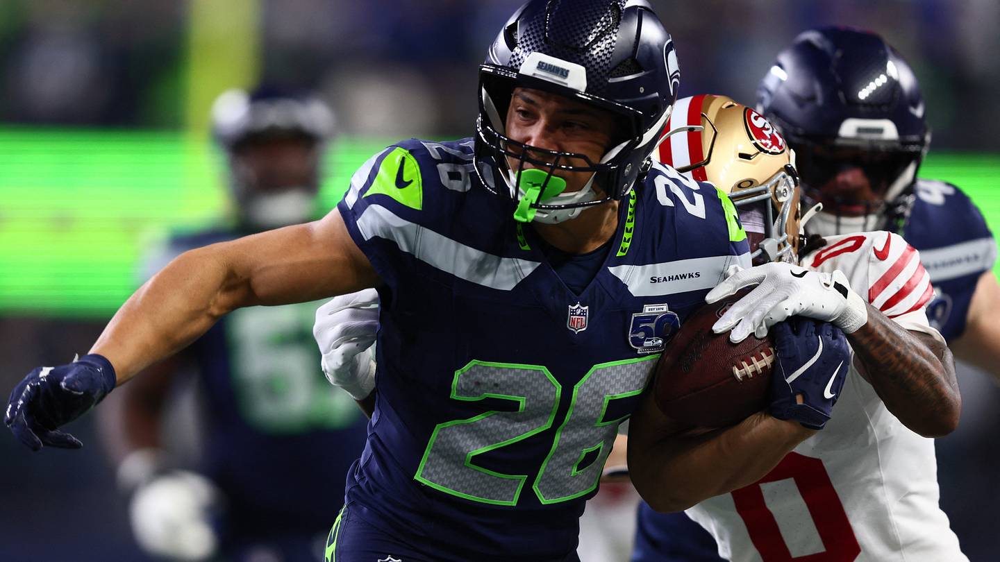 When Will Zach Charbonnet Return? Seahawks RBs Struggle With Injuries, Fumbles vs. 49ers
