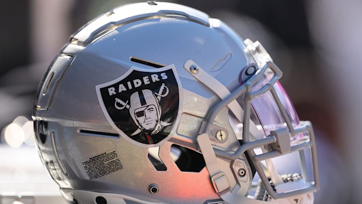 Las Vegas Raiders helmet