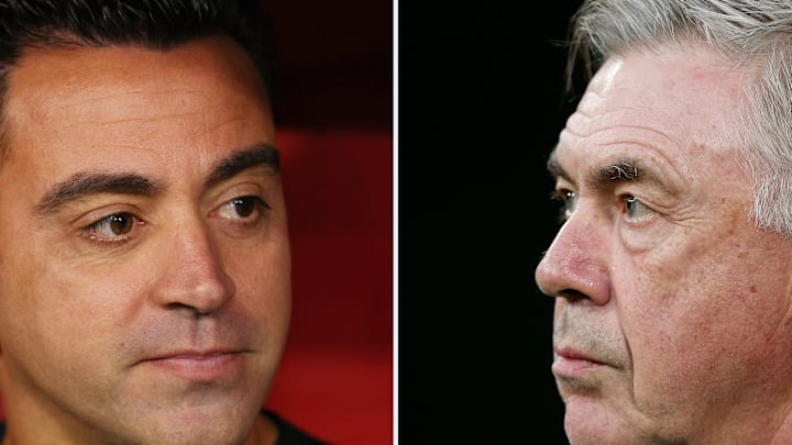 Xavi vs Carlo Ancelotti 