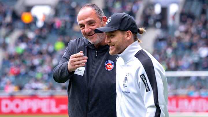 Eugen Polanski mit Frank Schmidt Eugen Polanski mit Frank Schmidt