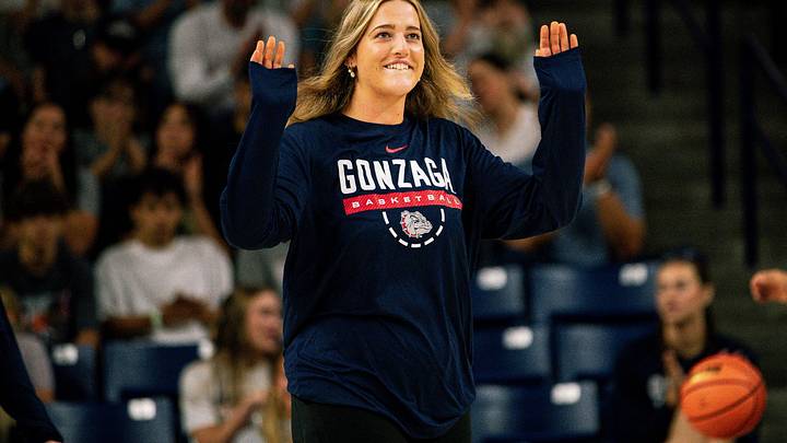 Gonzaga Bulldogs forward Lauren Whittaker. Gonzaga Bulldogs forward Lauren Whittaker.
