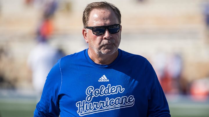 Tulsa head coach Kevin Wilson Tulsa head coach Kevin Wilson