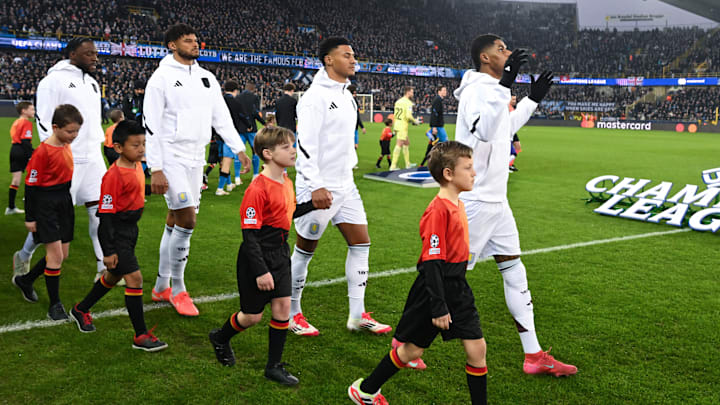 UEFA Champions League 2024/25 Round of 16 First legClub Brugge - Aston Villa FC