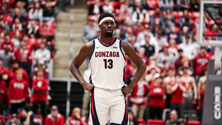 Gonzaga senior forward Graham Ike. Gonzaga senior forward Graham Ike.