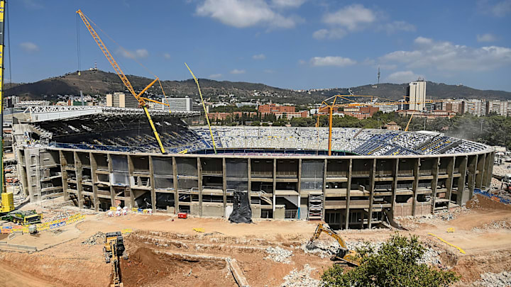 Camp Nou's renovations have been delayed