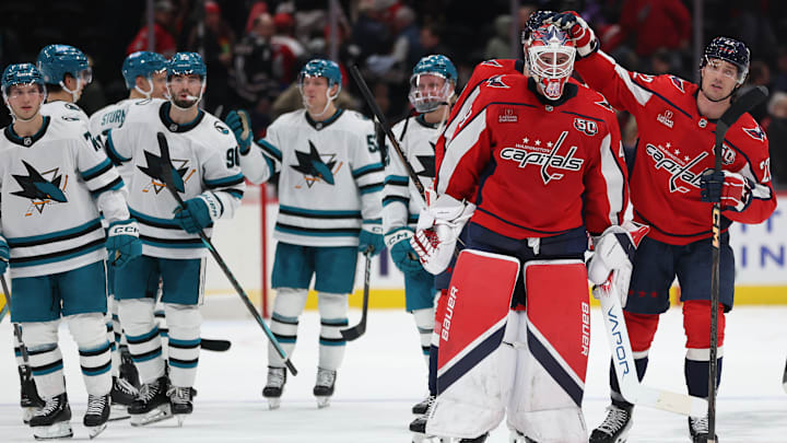 San Jose Sharks v Washington Capitals