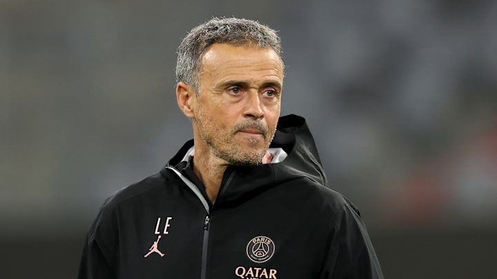 Paris Saint-Germain Training Session And Press Conference - UEFA Champions League 2024/25 League