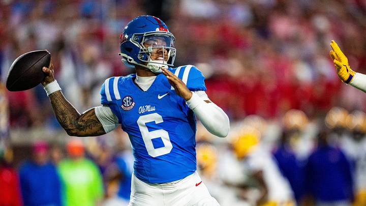 Ole Miss and quarterback Trinidad Chambliss are rising in the odds to win the national title.