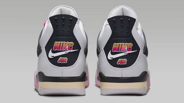 The Air Jordan 4 Retro "Comic" colorway drops on July 25. The Air Jordan 4 Retro "Comic" colorway drops on July 25.