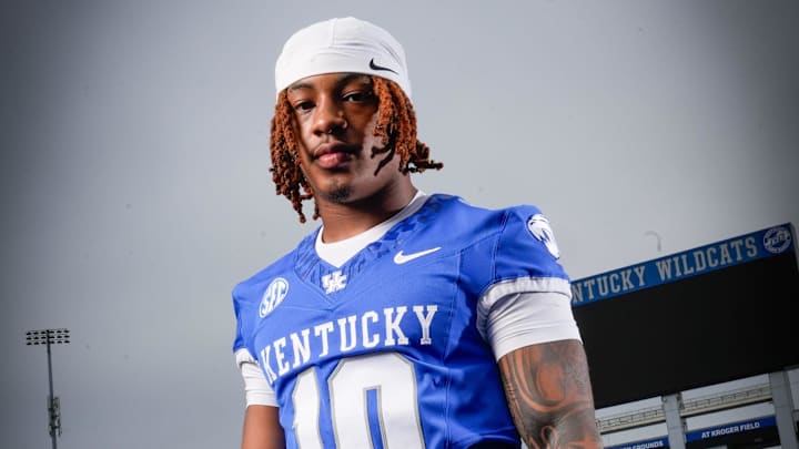 Kentucky Football’s Jamarion Wilcox. Friday, August 1, 2025
