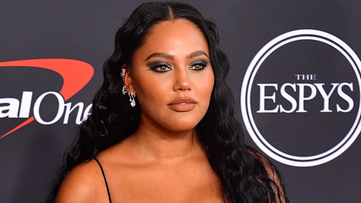 Jul 20, 2022; Los Angeles, CA, USA; Ayesha Curry arrives at the Red Carpet for the 2022 ESPY at Dolby Theater.
