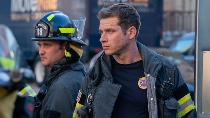 9-1-1: Oliver Stark in the “Cursed” episode of 9-1-1 airing Monday, Nov. 7 (8:00-9:02 PM ET/PT) on FOX. © 2022 FOX MEDIA LLC. CR: Jack Zeman/ FOX.