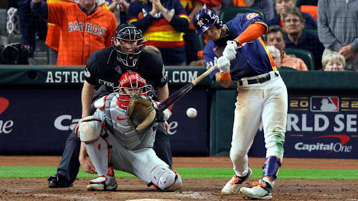 World Series - Philadelphia Phillies v Houston Astros - Game Six World Series - Philadelphia Phillies v Houston Astros - Game Six