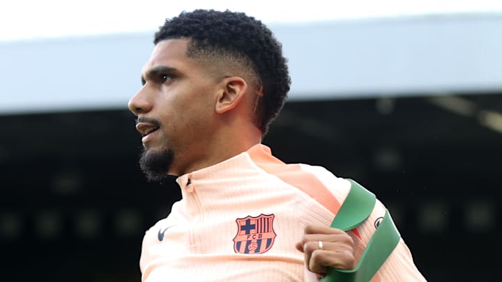 Barcelona vice-captain Ronald Araujo is back on Juve's radar
