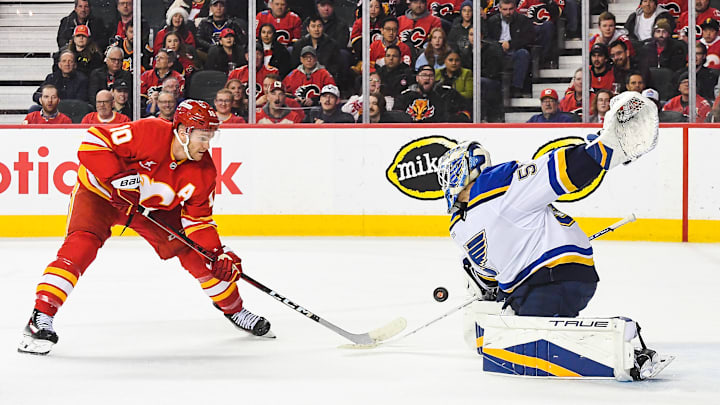 St Louis Blues v Calgary Flames