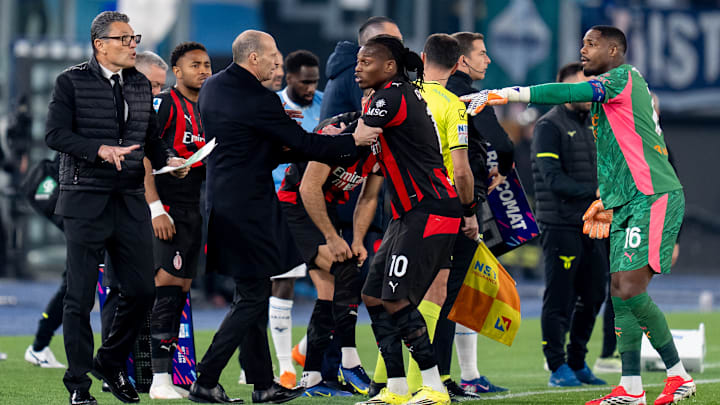 SS Lazio v AC Milan - Serie A Enilive SS Lazio v AC Milan - Serie A Enilive