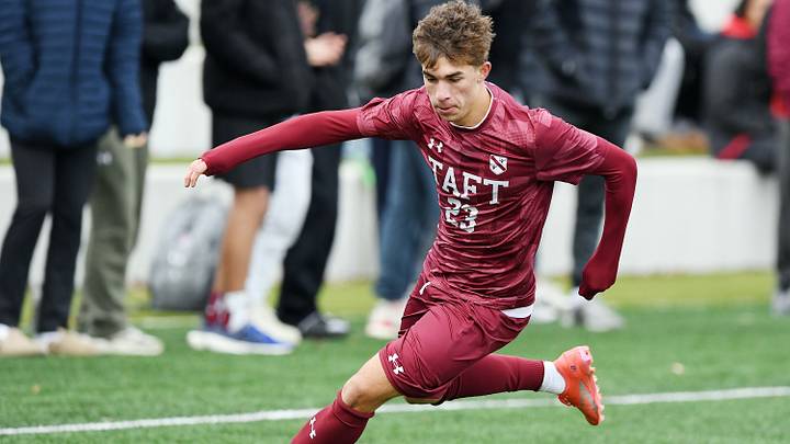 Alex Calabro and Taft School (Conn.) are back at No. 1 for the second time this season. Alex Calabro and Taft School (Conn.) are back at No. 1 for the second time this season.