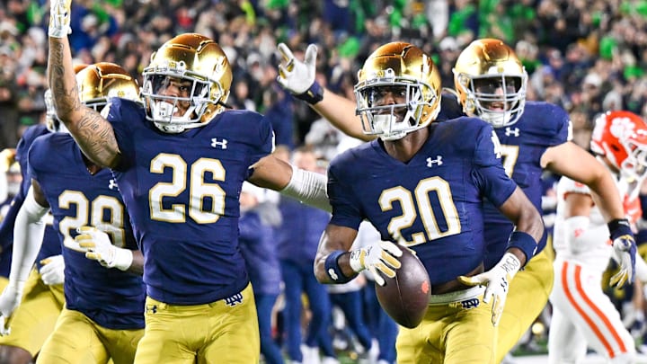 Pick 25- Seattle Seahawks - Benjamin Morrison, CB, Notre Dame