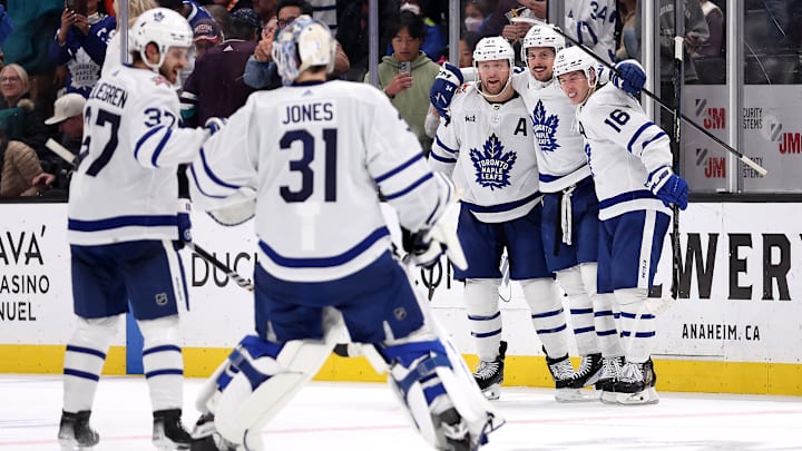 Toronto Maple Leafs v Anaheim Ducks