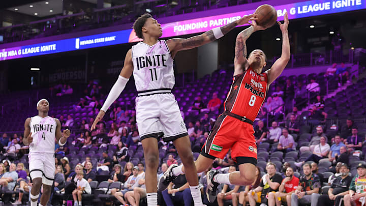 Jordan Usher, Perth Wildcats; Tyler Smith, G League Ignite