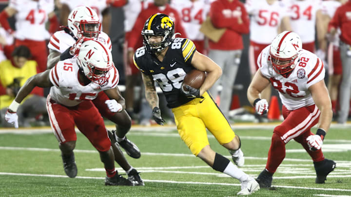 Nico Ragaini, Ernest Hausmann, Colton Feist, Iowa Hawkeyes, Nebraska Cornhuskers