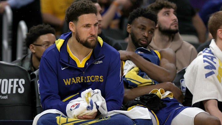 Klay Thompson, Andrew Wiggins 