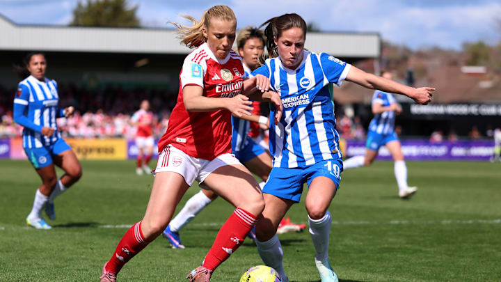 Arsenal v Brighton and Hove Albion - Adobe Women's FA Cup - Quarter Final - Mangata Developments
