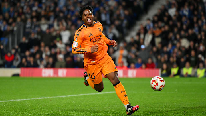 Endrick é o artilheiro do Real Madrid na Copa do Rei